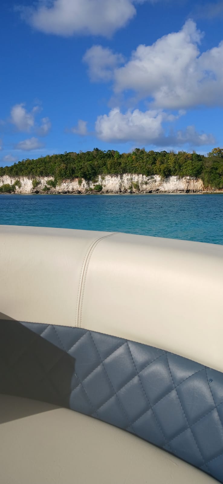 Bateau barbecue à Marie-Galante